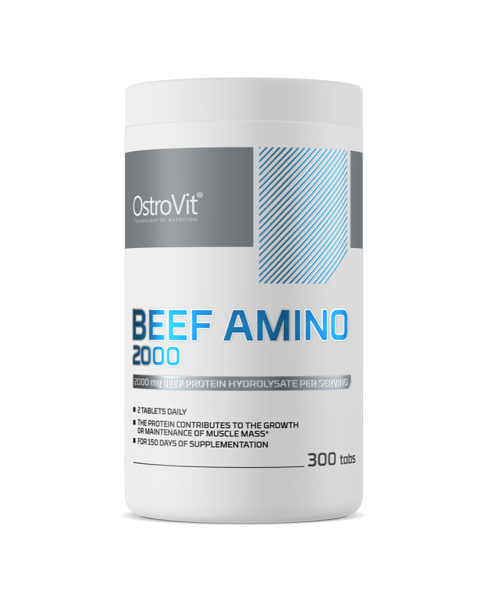 OstroVit Beef Amino 2000 mg 300 tab – zdjęcie 3