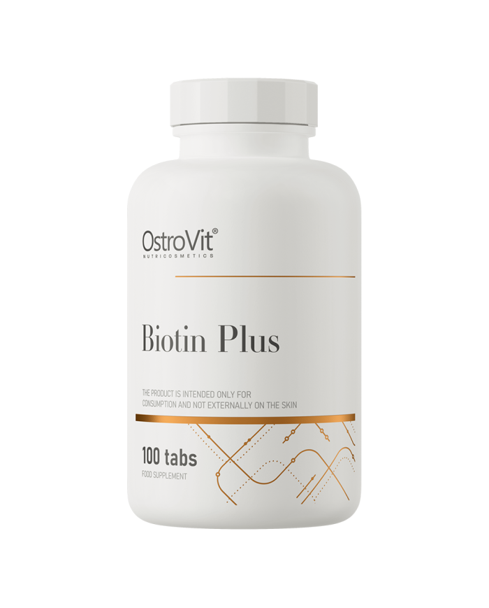 OstroVit Biotin Plus 100 tab – zdjęcie 3
