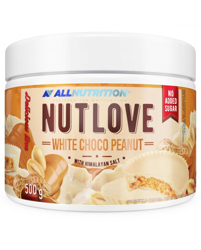 ALLNUTRITION NUTLOVE WHITE CHOCO PEANUT 500g