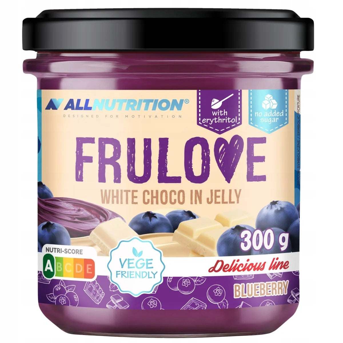 FRULOVE WHITE CHOCO IN JELLY