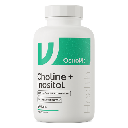 Cholina + Inozytol 120 tabletek