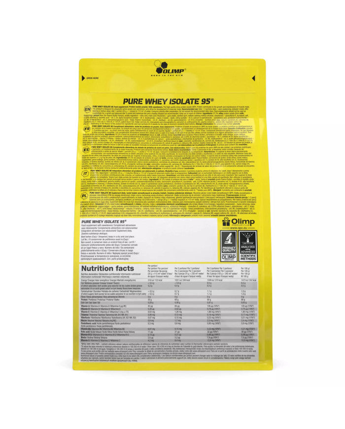 Pure Whey Isolate 95 600g – zdjęcie 3