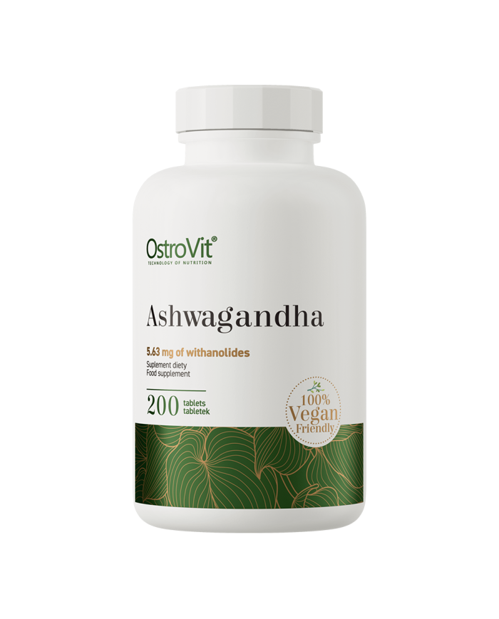 OstroVit Ashwagandha VEGE 200 tab – zdjęcie 3