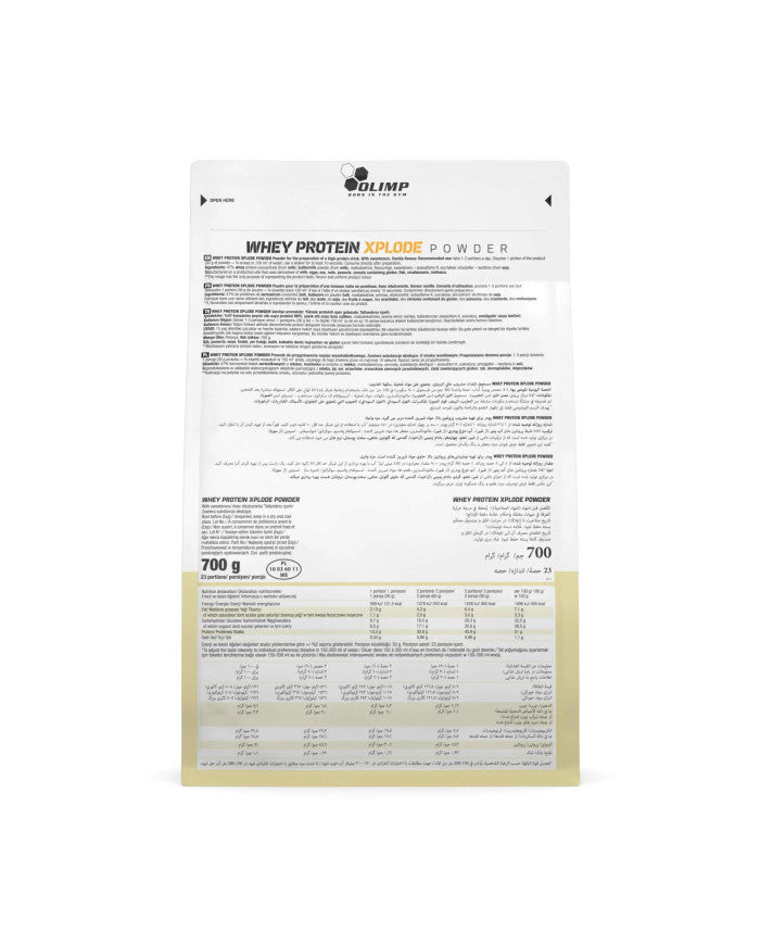 Olimp Whey Protein Xplode Powder - 700 g – zdjęcie 4