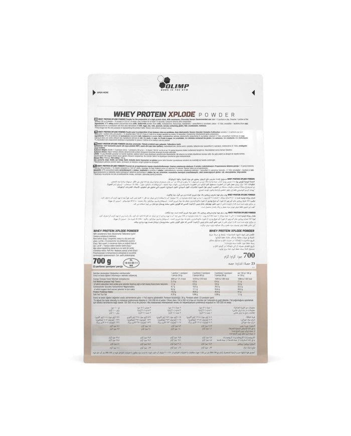 Olimp Whey Protein Xplode Powder - 700 g – zdjęcie 6