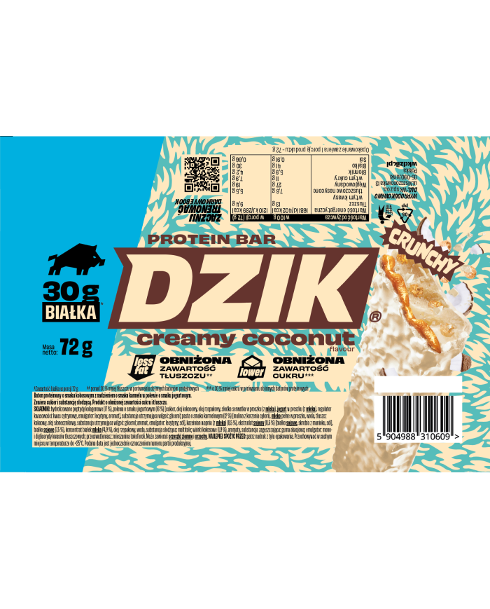DZIK® PROTEIN BAR 70g – zdjęcie 4