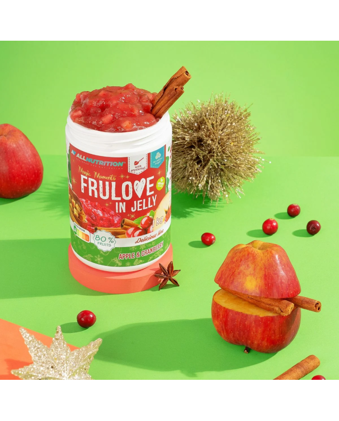 FRULOVE In Jelly Magic Moments Apple & Cranberry 1000g – zdjęcie 2