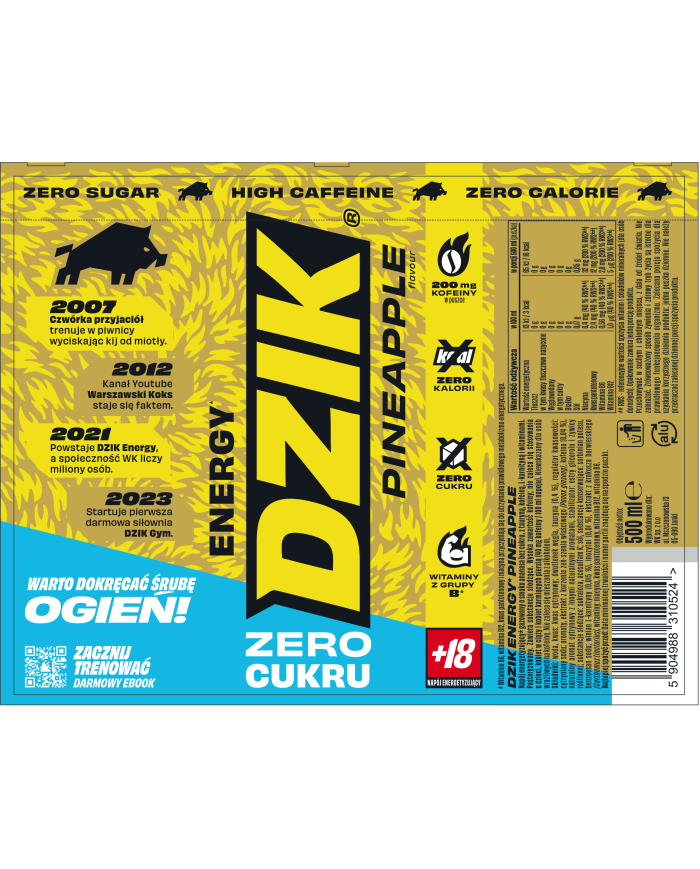 DZIK® ENERGY 500ml – zdjęcie 15
