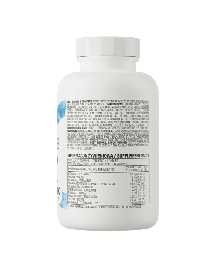 ostrovita Vitamin B Complex 90 tab – zdjęcie 3