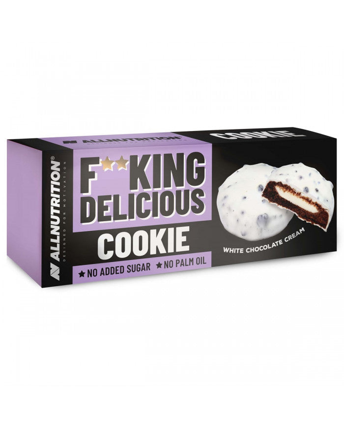 ALLNUTRITION FITKING DELICIOUS COOKIE 128 g WHITE CHOCOLATE CREAM