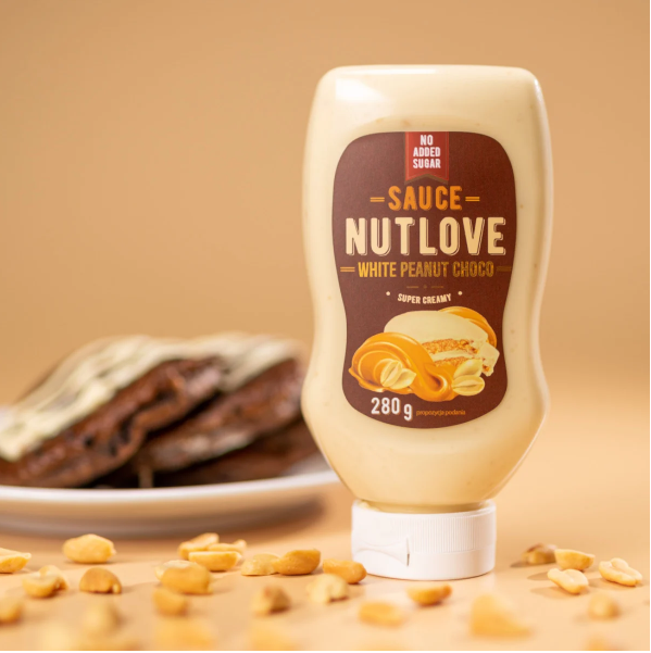 ALLNUTRITION NUTLOVE SAUCE WHITE PEANUT CHOCO 280g