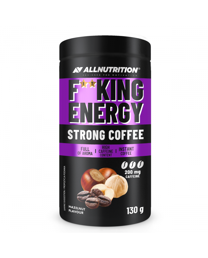 ALLNUTRITION FITKING ENERGY STRONG COFFEE 130 g – zdjęcie 5