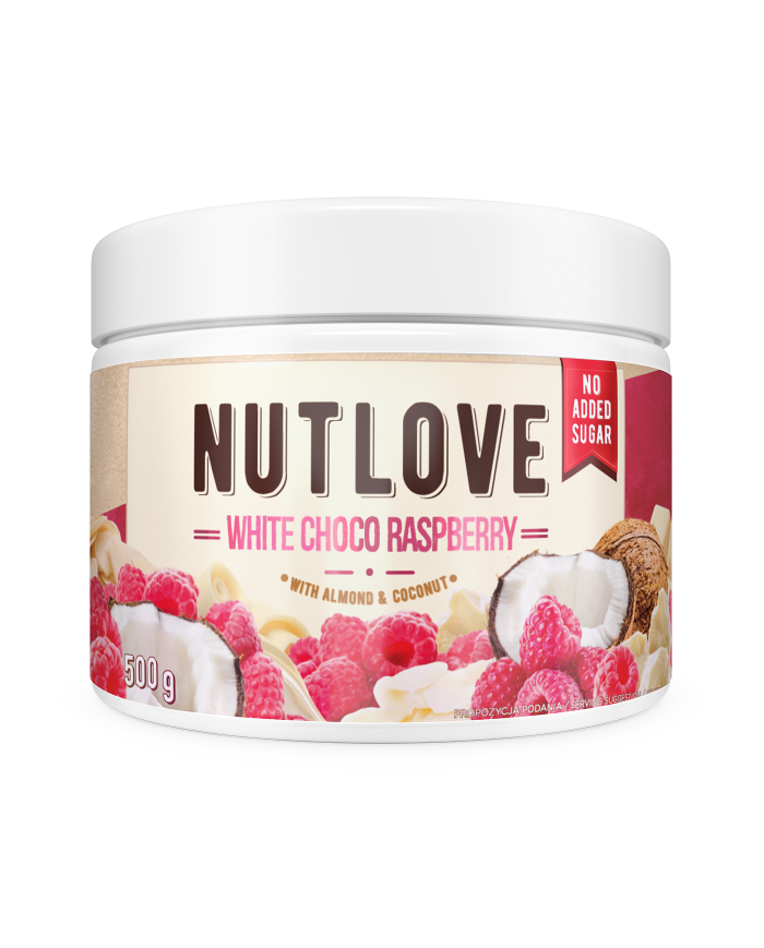 ALLNUTRITION NUTLOVE WHITE CHOCO RASPBERRY 500g