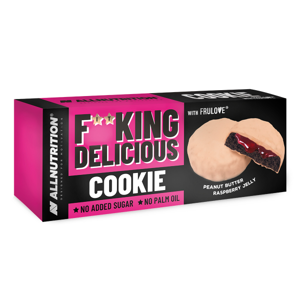 ALLNUTRITION FITKING COOKIE PEANUT BUTTER RASPBERRY JELLY 128g