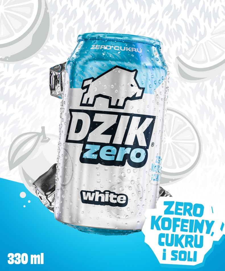 DZIK® ZERO WHITE 330ml